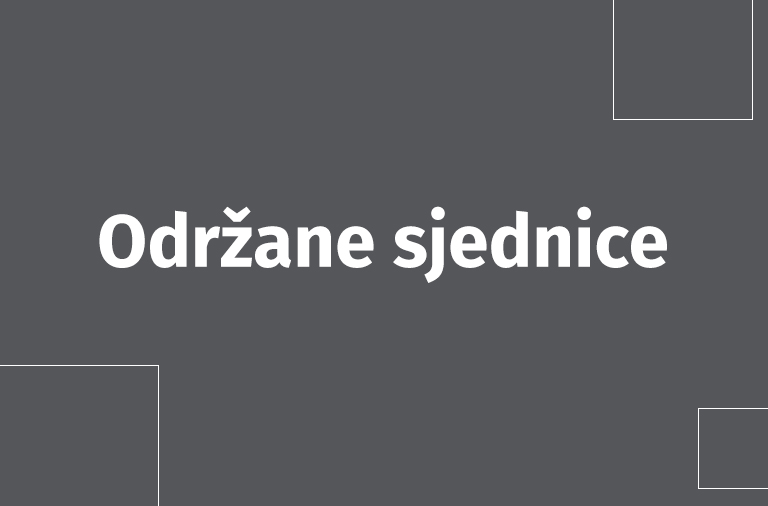 Održane sjednice