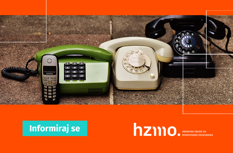 Obavijest korisnicima usluga HZMO-a : danas- 14. siječnja mogući povremeni prekidi u radu infotelefona