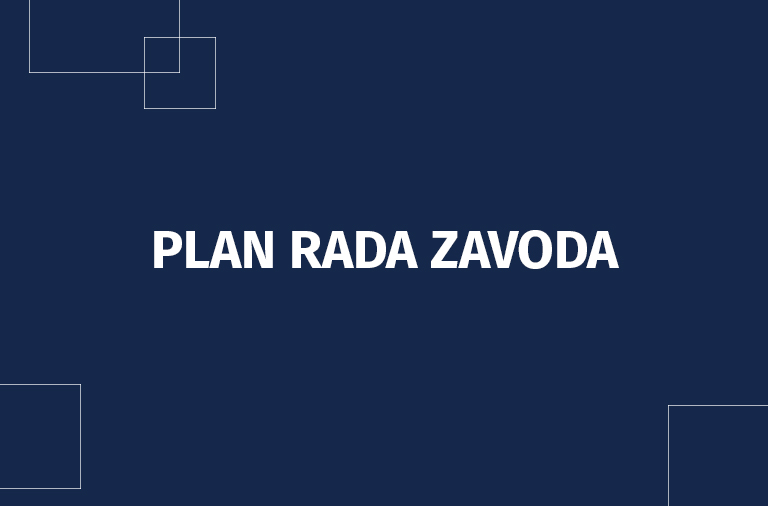 Plan rada Zavoda