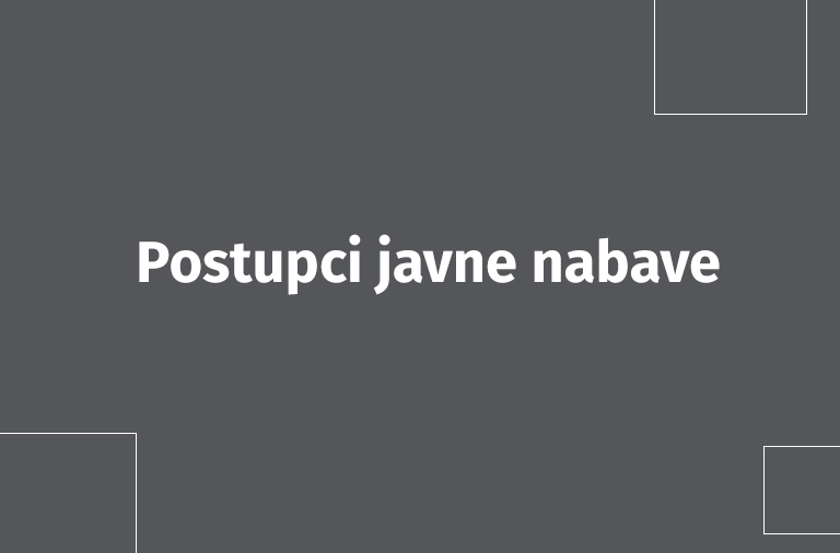 Postupci javne nabave