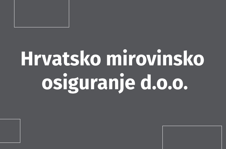 Hrvatsko mirovinsko osiguranje d.o.o.