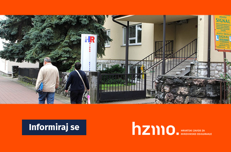 Područni ured Hrvatskog zavoda za mirovinsko osiguranje u Bjelovaru od 27. studenoga privremeno na novoj lokaciji