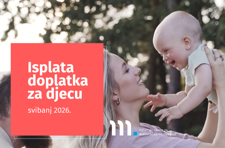  Isplata doplatka za djecu za svibanj 2026.
