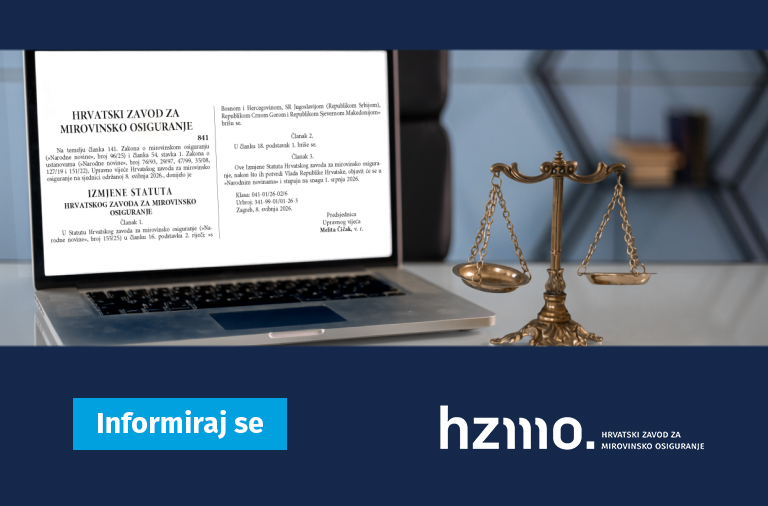 Od 1. srpnja 2026. sve područne ustrojstvene jedinice HZMO-a nadležne za rješavanje predmeta primjenom svih međunarodnih ugovora o socijalnom osiguranju