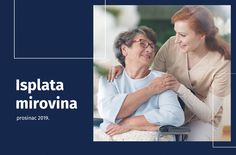 Isplata mirovina za prosinac 2019.