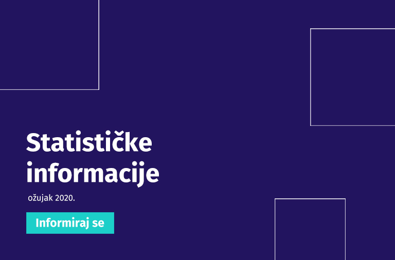 Objavljen novi broj Statističkih informacija Hrvatskog zavoda za mirovinsko osiguranje, – broj 2/2020., ožujak 2020. (stanje na dan 29. veljače 2020.)