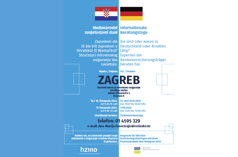 HZMO organizira Međunarodne savjetodavne dane s predstavnicima ...
